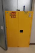 Uline H-1564S-Y Flammable Liquid Storage Cabinet