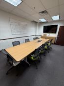 Conference Room Furniture/Video Equipment