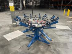 M&R Sidewinder 6/6 Screen Printing Press