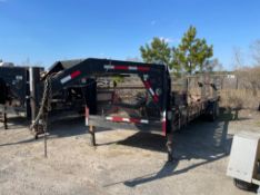 2018 Pull Do Trailers 20' GN Monorail Trailer