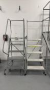 5-Step Rolling Platform Ladders