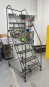 6-Step Rolling Platform Ladder