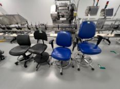 Lot of 5 Lab Chairs