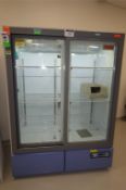 Thermo Fisher 2-Glass Door Lab Refrigerator