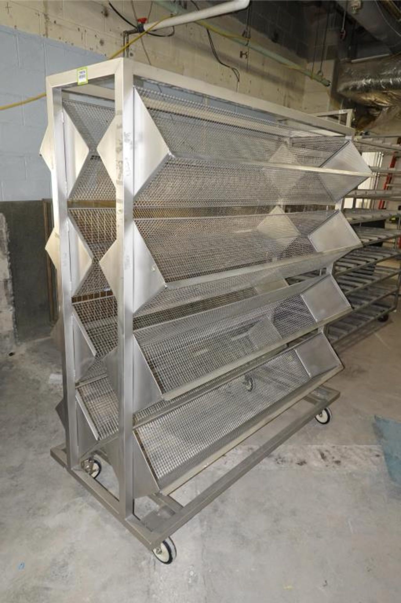 Ss Movable Racks Mobile Stainless Steel