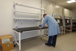 Mobile Lab Workstation Bench