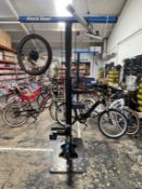 Hydraulic Lifting Bike Repair Floor Stand
