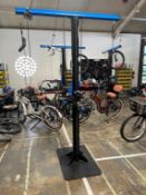 Hydraulic Lifting Bike Repair Floor Stand