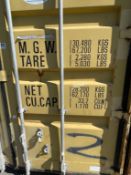 20 Ft. Shipping Container