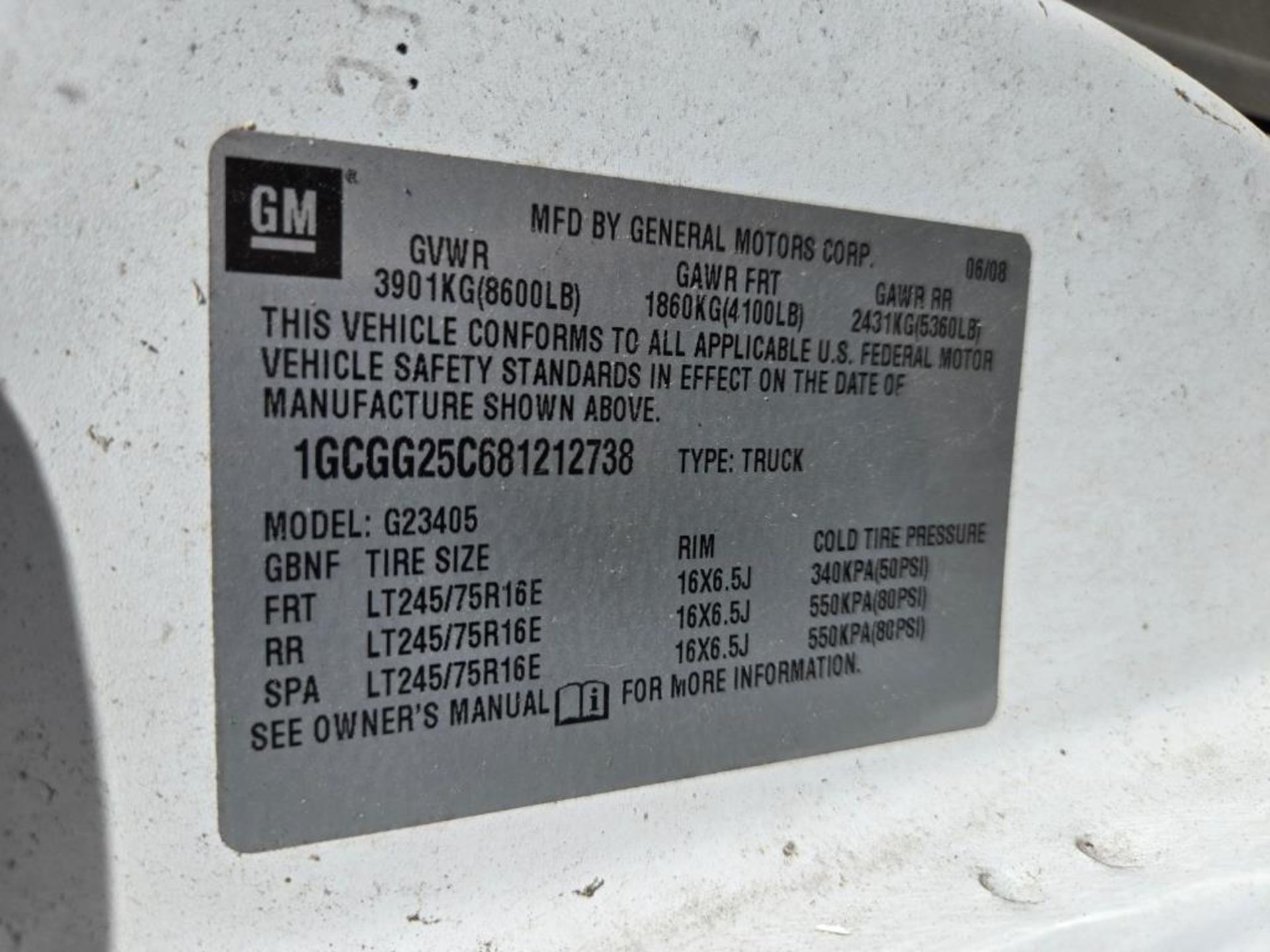 2008 Chevy 2500 Express (NO TITLE) - Image 21 of 25