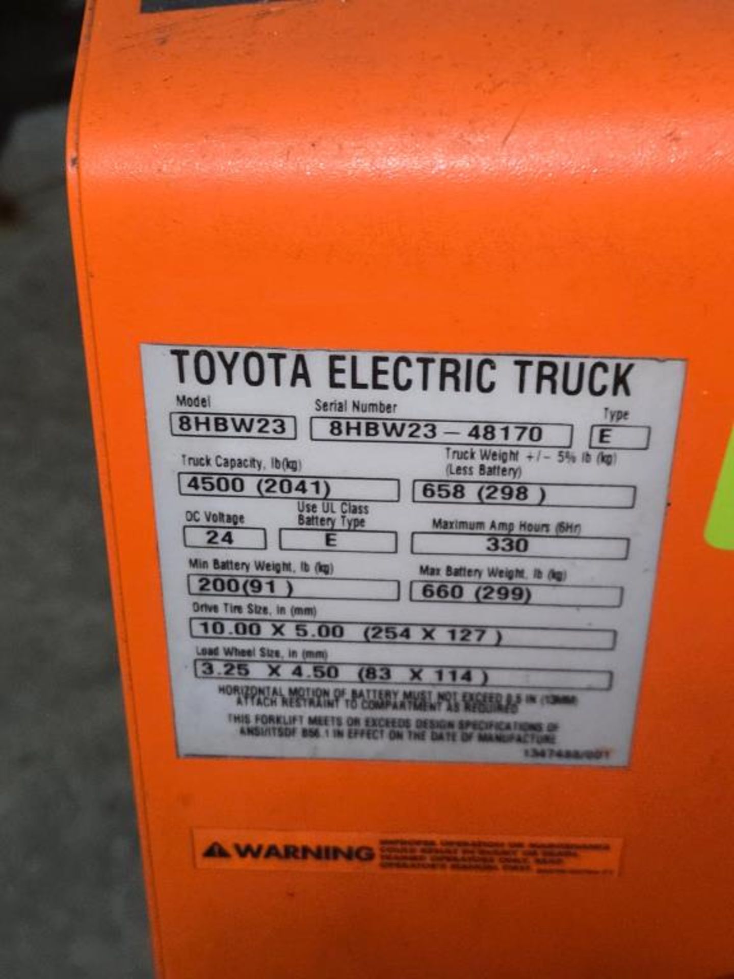 Toyota Electric Pallet Jacks - Image 15 of 19