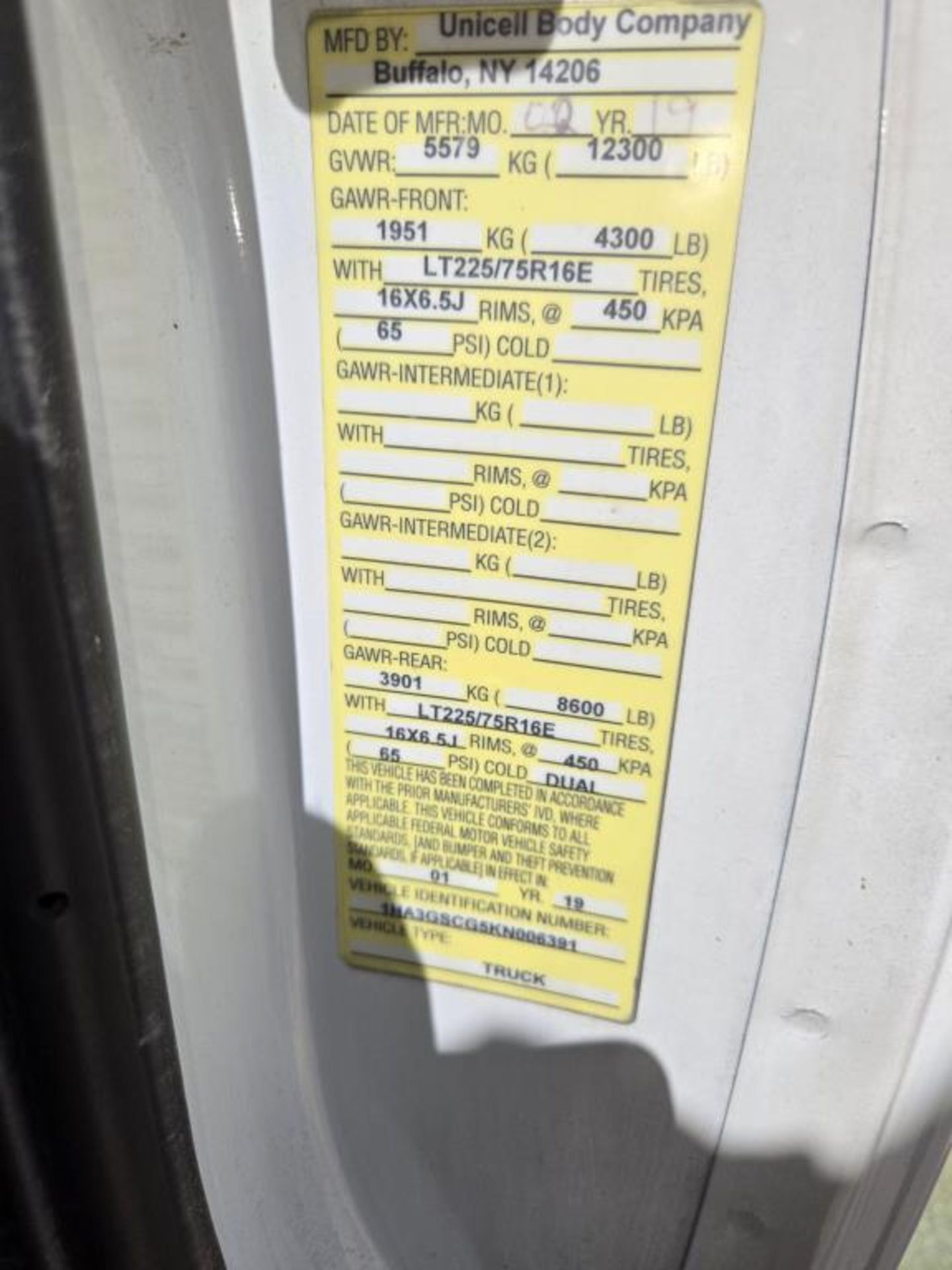 2019 Chevy Express Truck - Image 36 of 36