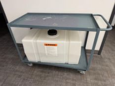Steel Cart With Plastic Tank