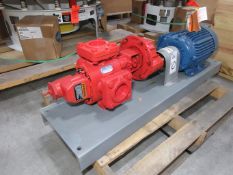 Unused Roper Pumps 3622GHBFRV-394-30X12BT 5-HP Centrifugal Pump Skid