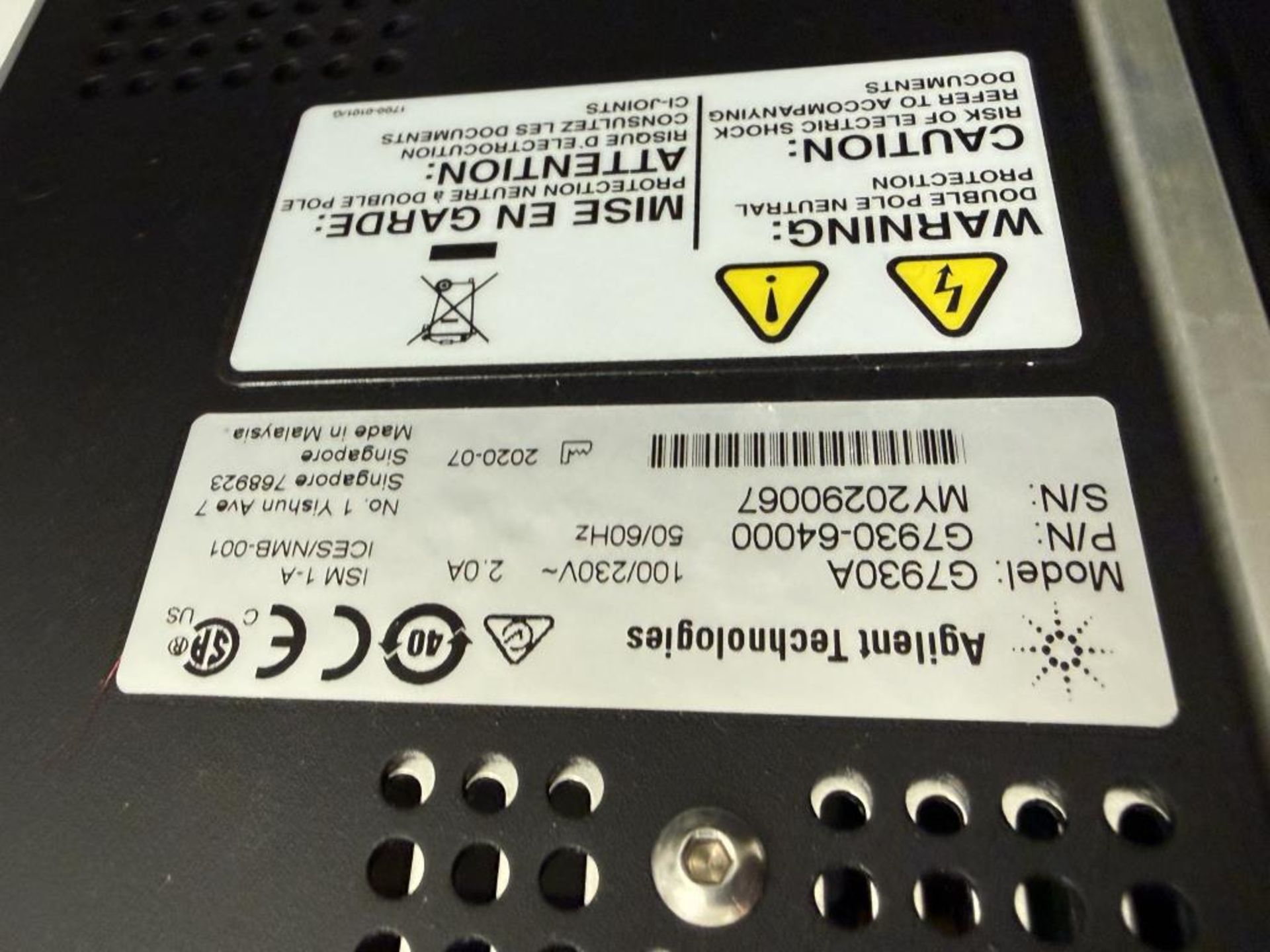 Agilent 850-DS Sampling Station - Image 3 of 7