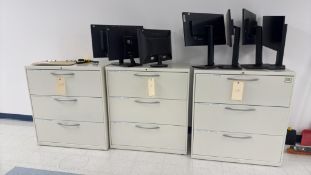 Office Filing Cabinets & Computer Monitors
