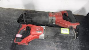 Milwaukee Cordless Sawzalls