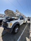 2017 Ford F-550 XL Utility Bucket Truck