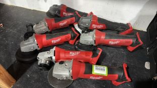 Milwaukee Cordless Angle Grinders