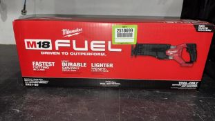 NIB Milwaukee M18 Fuel Cordless Sawzall