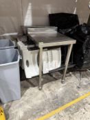 Stainless Steel Prep Table
