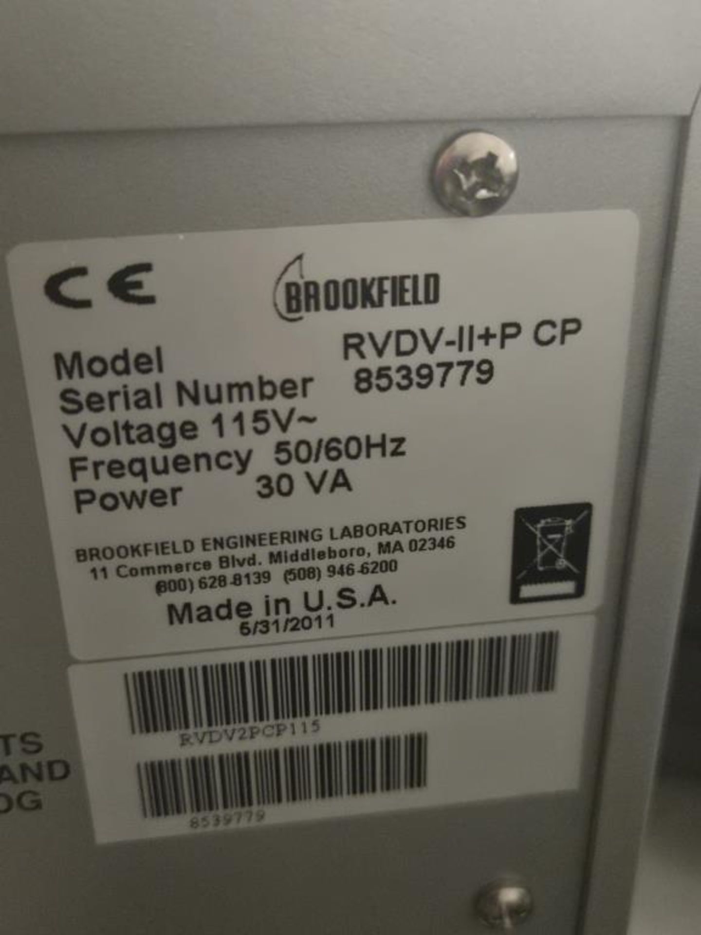 Brookfield Viscometer - Image 5 of 7