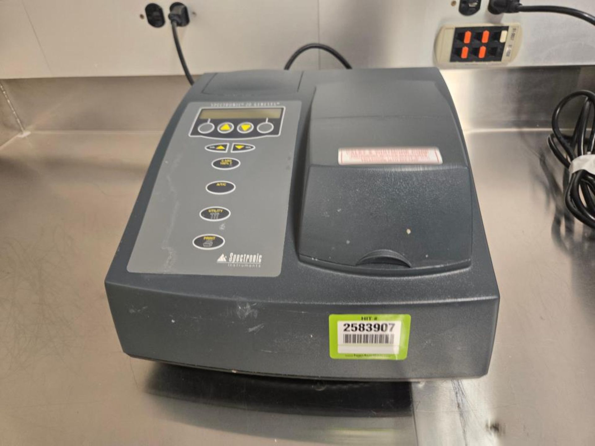 Spectronic Instruments Spectrometer
