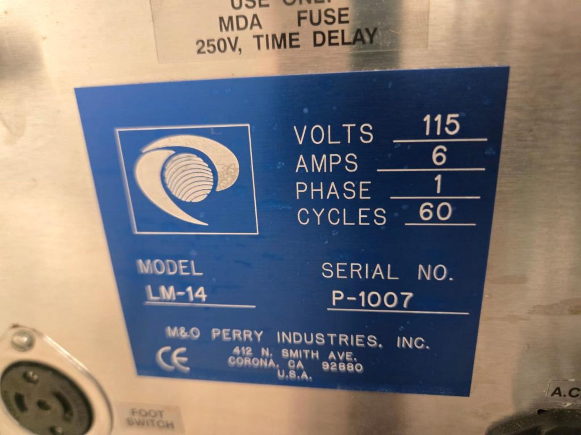 M&O Perry Industries Filler - Image 4 of 4