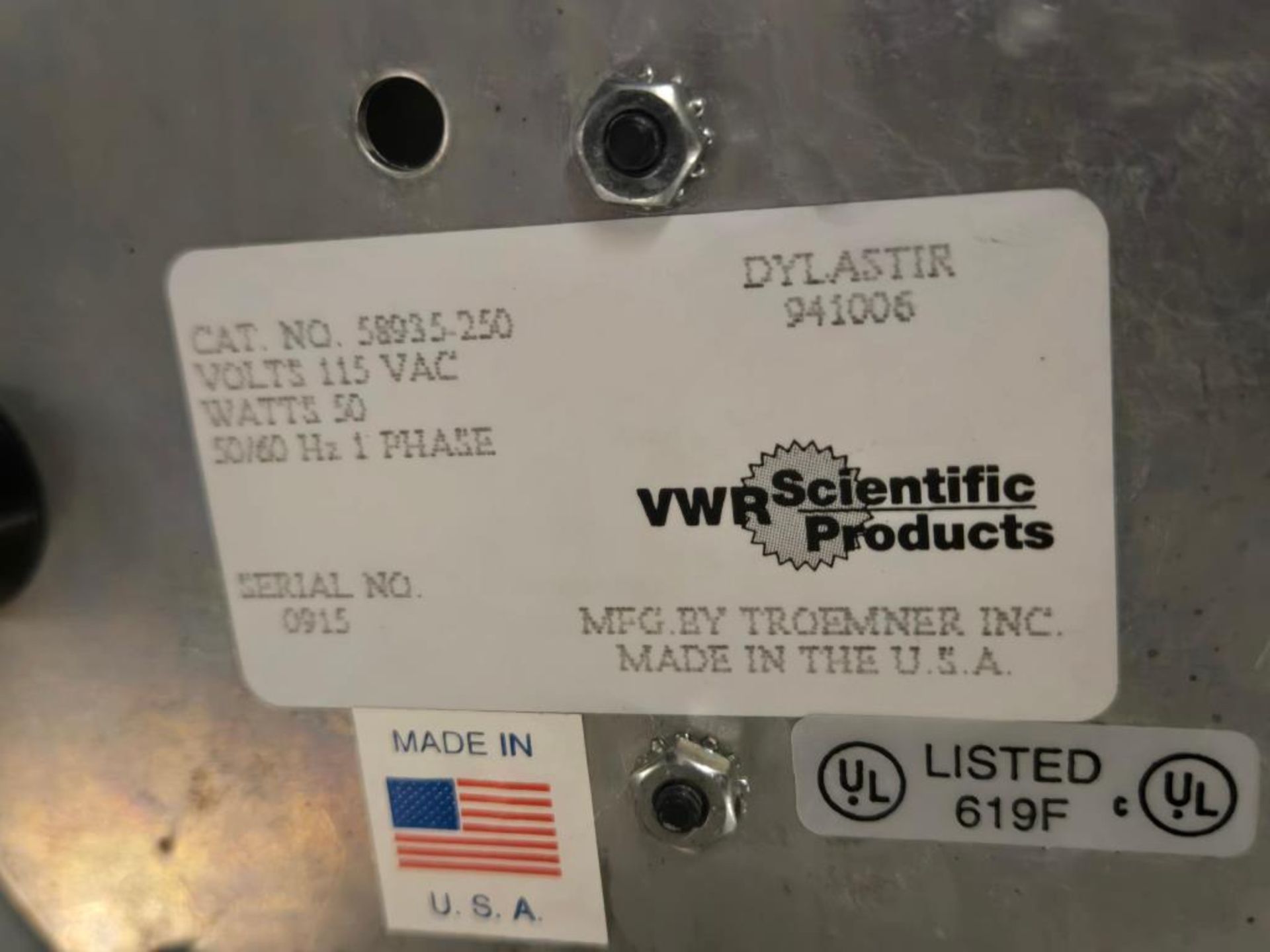 VWR Stirrer - Image 4 of 4