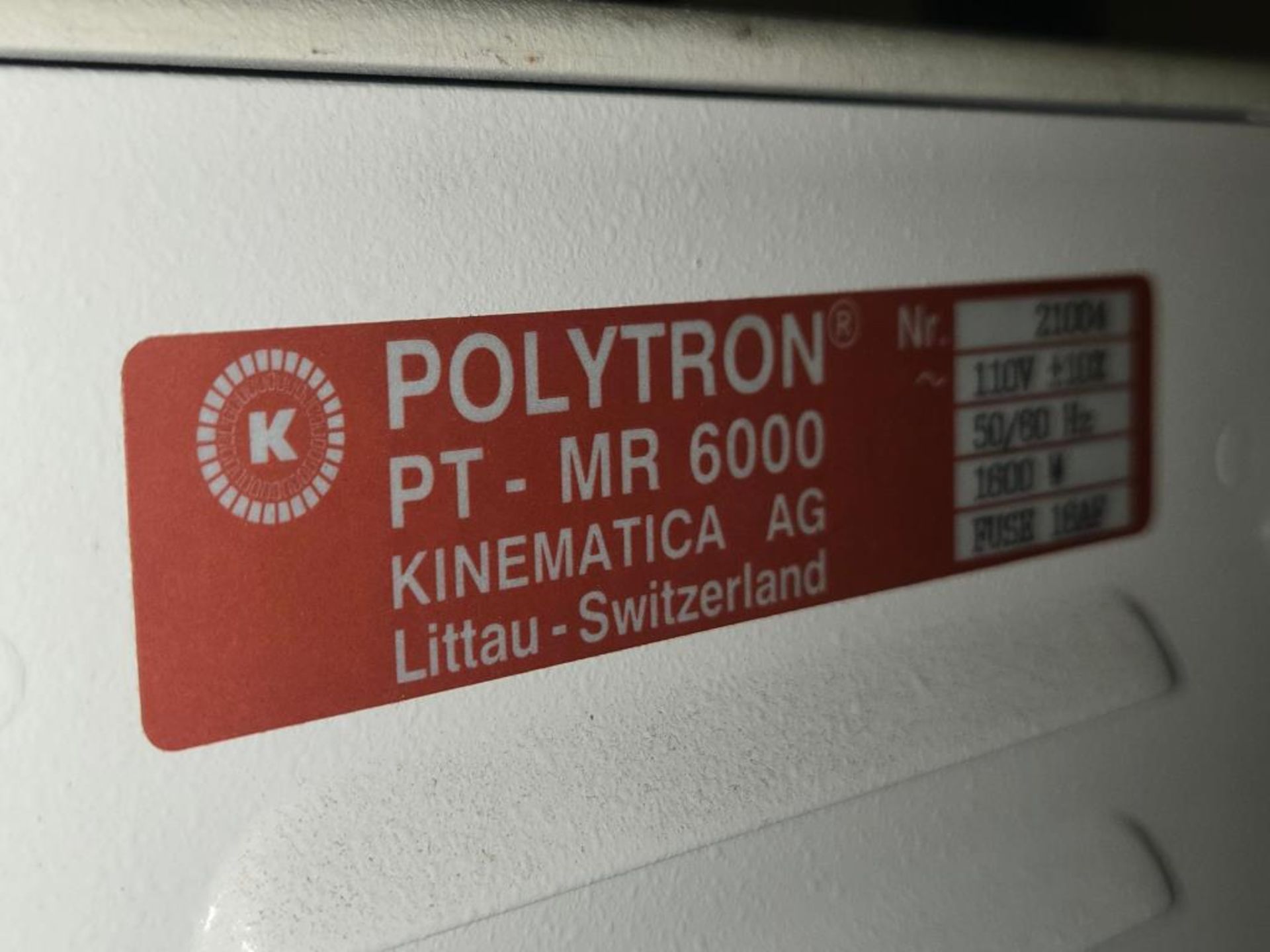 Polytron Dispenser/Homogenizer - Image 6 of 7