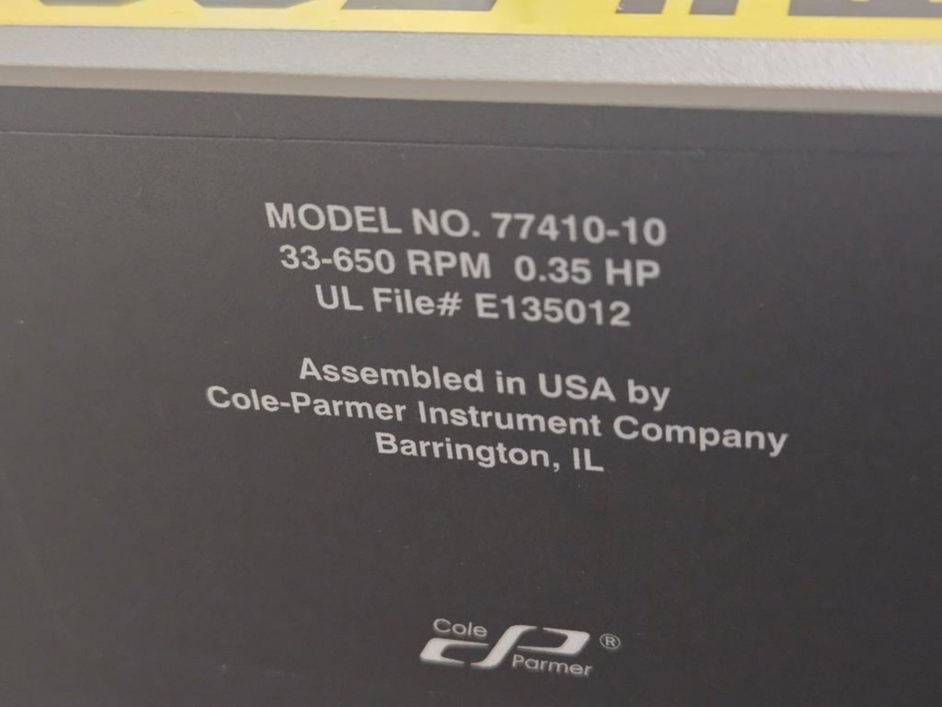 Cole-Parmer Pump - Image 6 of 6