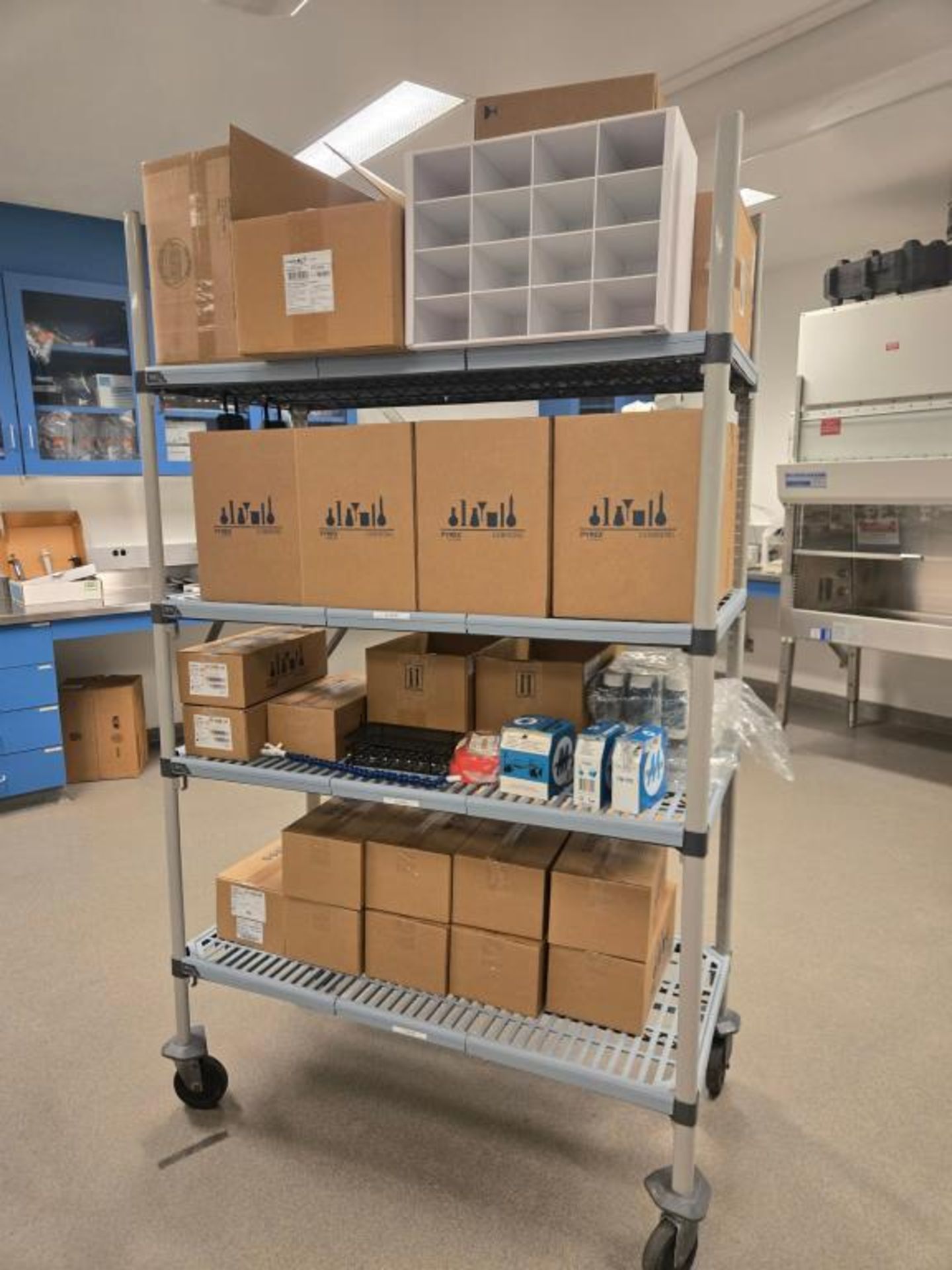 Metro Cart-Rack w/ Contents - Image 2 of 21