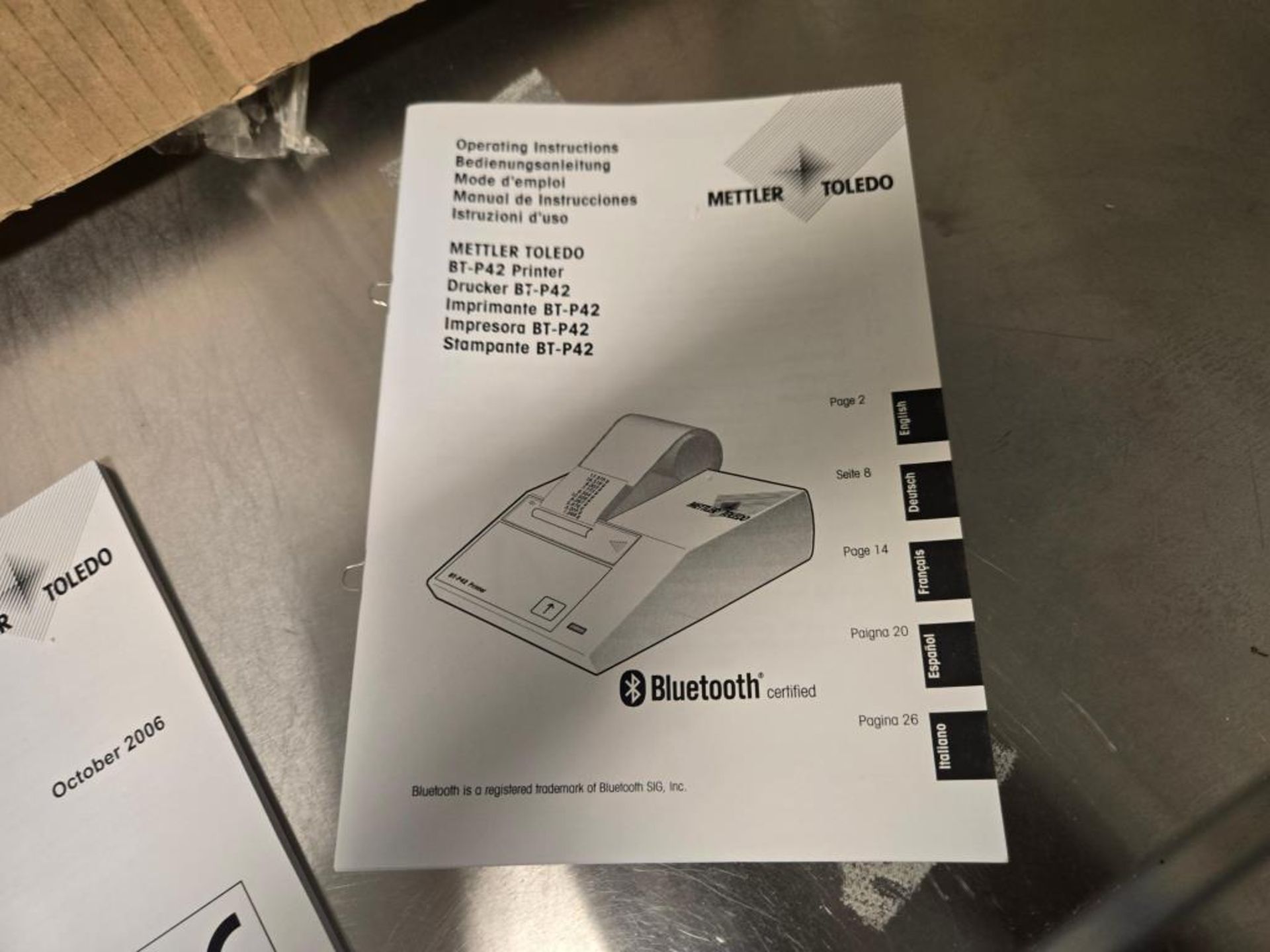 Mettler-Toledo Printer - Image 5 of 5