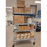 Metro Cart-Rack w/ Contents