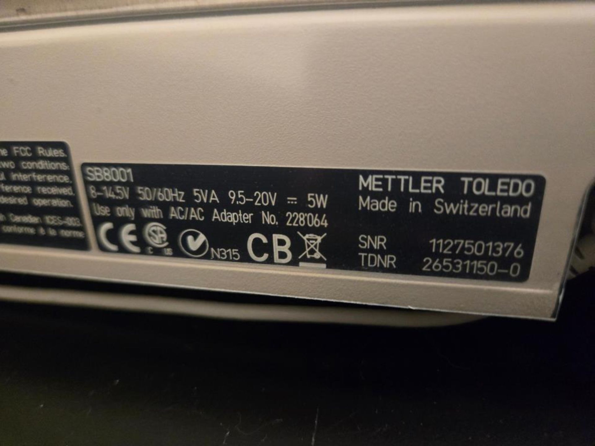 Mettler-Toledo Scale - Image 5 of 5