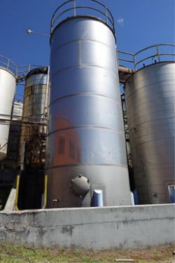 11,000 Gallon Stainless Steel Storage Tank