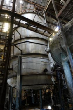 13,000 Gallon Stainless Steel Batch Reactor