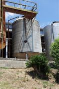 4,000 Gallon Stainless Steel Storage Tank