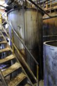 850 Gallon Stainless Steel Receiver Tank