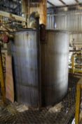 2,400 Gallon Stainless Steel Storage Tank