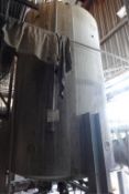 1,600 Gallon Stainless Steel Storage Tank