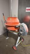 Yardmax 4.0cu ft Electric Concrete Mixer