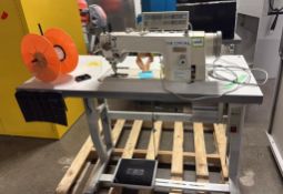 Industrial Sewing Machine Workstation