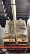 Pallet of Plastic Bakery Trays/Totes