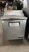 True Refrigerated Deli Prep Table