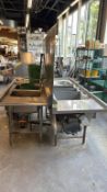 Double Sided Commercial Kitchen Sinks