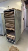 Mobile Bakery Pan Rack