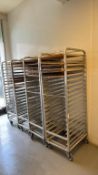 Aluminum Bakery Pan Racks