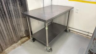 2-Tier Stainless Steel Tables