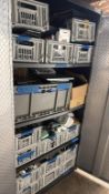 Storage Cabinet w/ Technology & IT Equipment